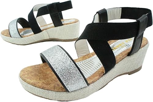 Amazon 7478 キッズ ジュニア 厚底サンダル 女の子 21 0cm Blk ノーブランド品 サンダル