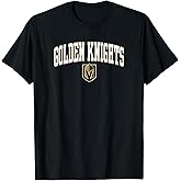 Vegas Golden Knights Arch Over Black Officially Licensed T-Shirt
