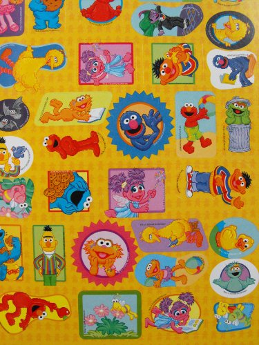 Sesamstraße Mal- & Aktivitätsbuch "Ready, Set, Color!" Mit 144 Seiten & 30 Stickern