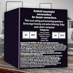 QUOKKA Conversation Cards Game - Couples Edition