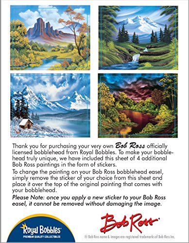 Royal Bobbles Bob Ross Bobblehead