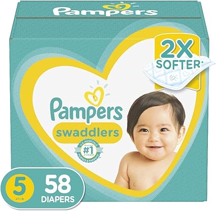 pampers swaddlers overnight diapers size 5