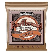 Ernie Ball Earthwood Light Phosphor Bronze Acoustic String Set, .011 - .052
