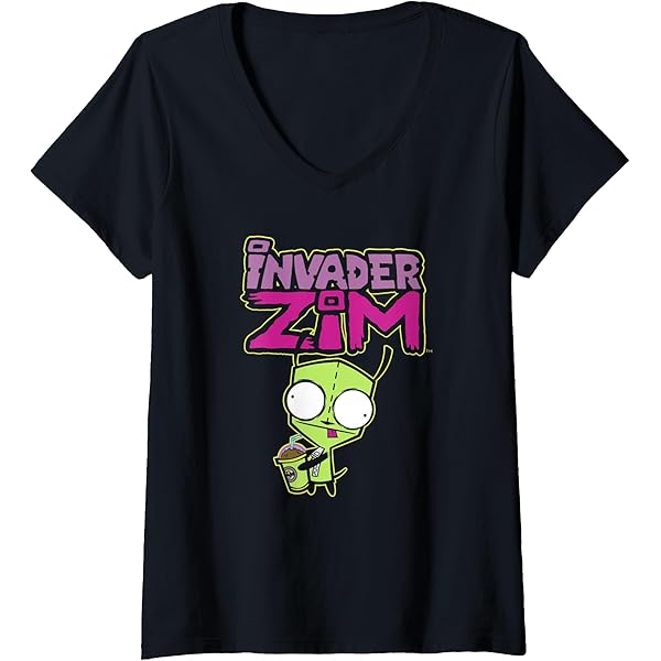 Amazon.com: Invader Zim G.I.R Milkshake Foodie Dog Logo Premium
