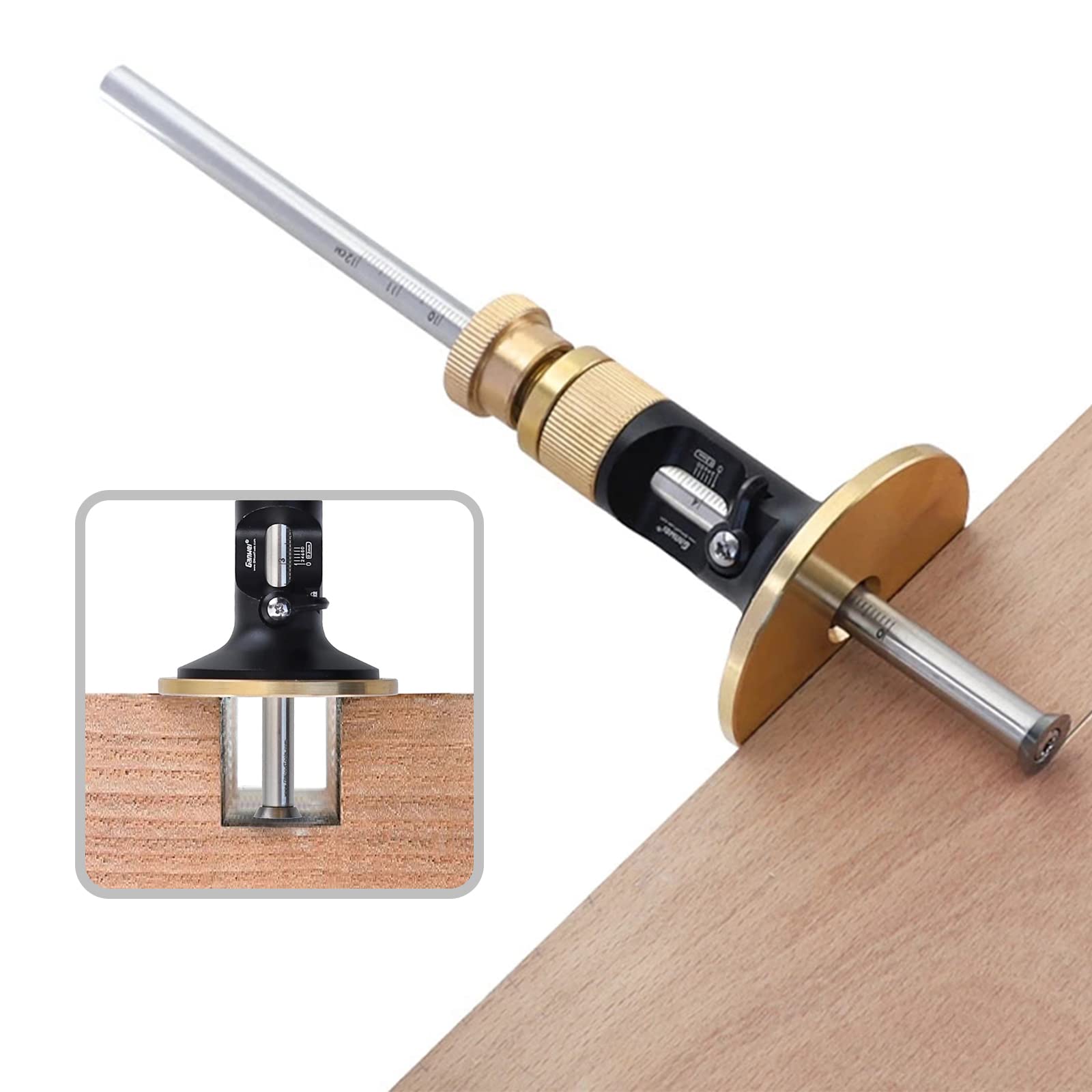 Marking Tool Marking Gauge Wood Marking Gauge Wheel Marking Gauge Woodworking Wheel Marking Wheel Cutter for Hardwood (A)