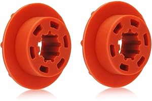 DFNIDY WR02X12008 Refrigerator Evaporator Fan Motor Grommet,for fit GE & Hotpoint Refrigerators and Freezer Replacement Parts WR02X10519, 1091586, AH963756, EA963756, PS963756 (2)