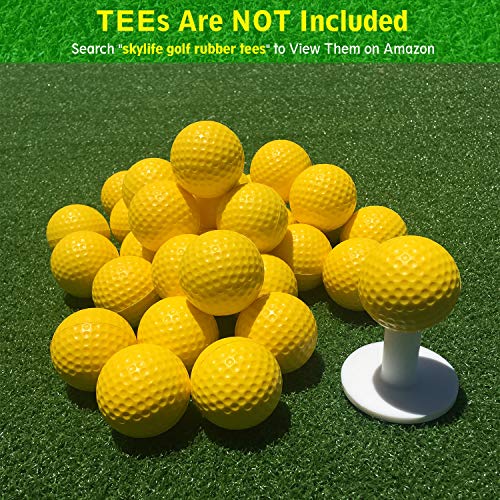 Practice Golf Balls, Soft Foam Golf Balls for Indoor Outdoor Yellow