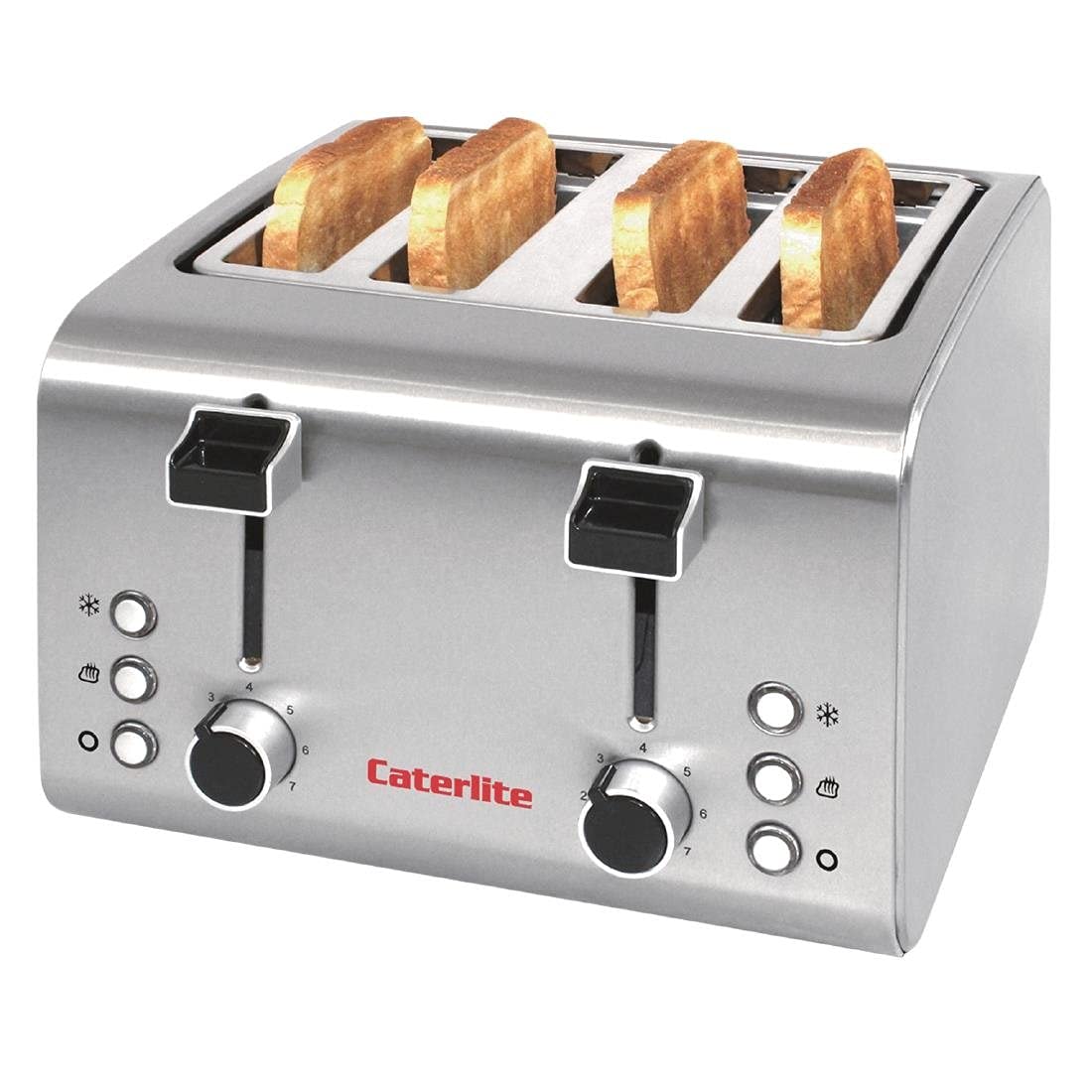 Caterlite 4 Slot Stainless Steel Toaster Innovative Design with New Features