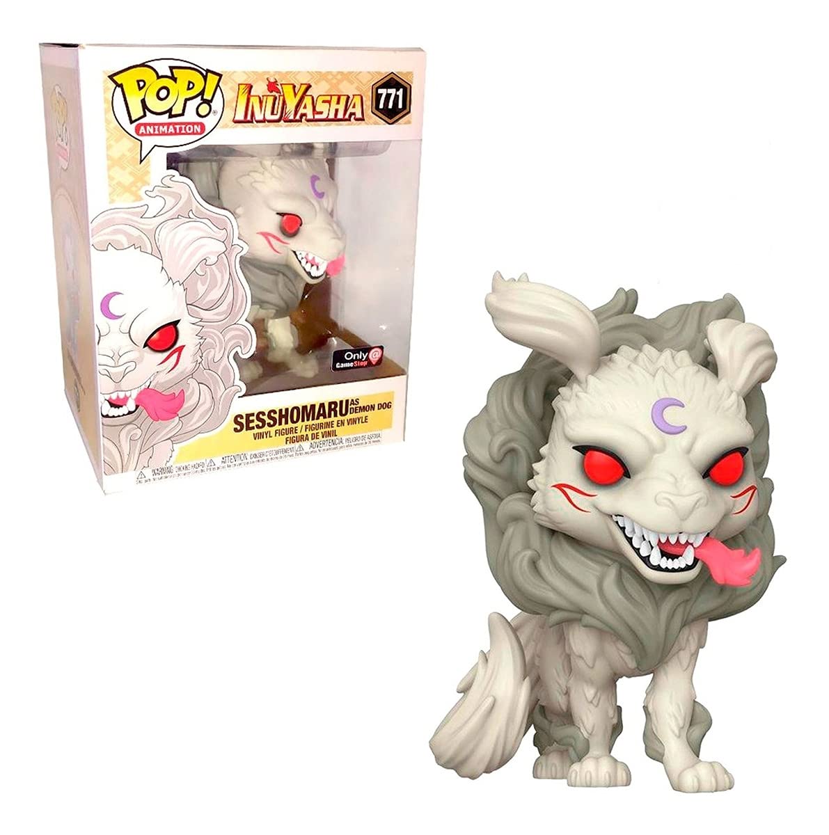 Funko Pop! Animation: Inuyasha Sesshomaru as Demon Dog 6-inch Exclusive Vinyl Figure - Special Edition
