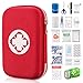 SOMA First Aid Kit 130 Piece Emergency Kit 19 in 1 Durable Nylon Survival Kit with Zipper for Emergency at Home Outdoors Car Boating Camping Hiking