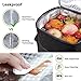 Lifewit Lunch Box for Adult 9L Insulated Large Lunch Bag Leakproof Thermal Bento Bag for Work, Black