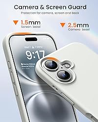 OuXul Designed for iPhone 16 Case,Shockproof Liquid