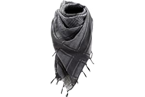 Cot-Oath Tactical Desert Keffiyeh Arab Scarf Womens Men Shemagh Tassel Scarves Neck Wrap Casual Outdoor Wear