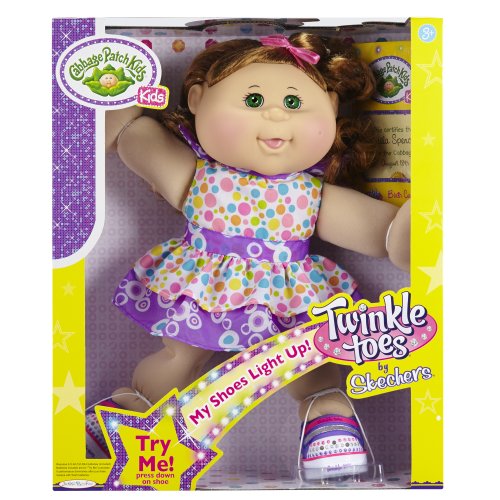Cabbage Patch Kids Twinkle Toes Caucasian Girl Doll Red Hair