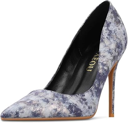 camouflage heels pumps