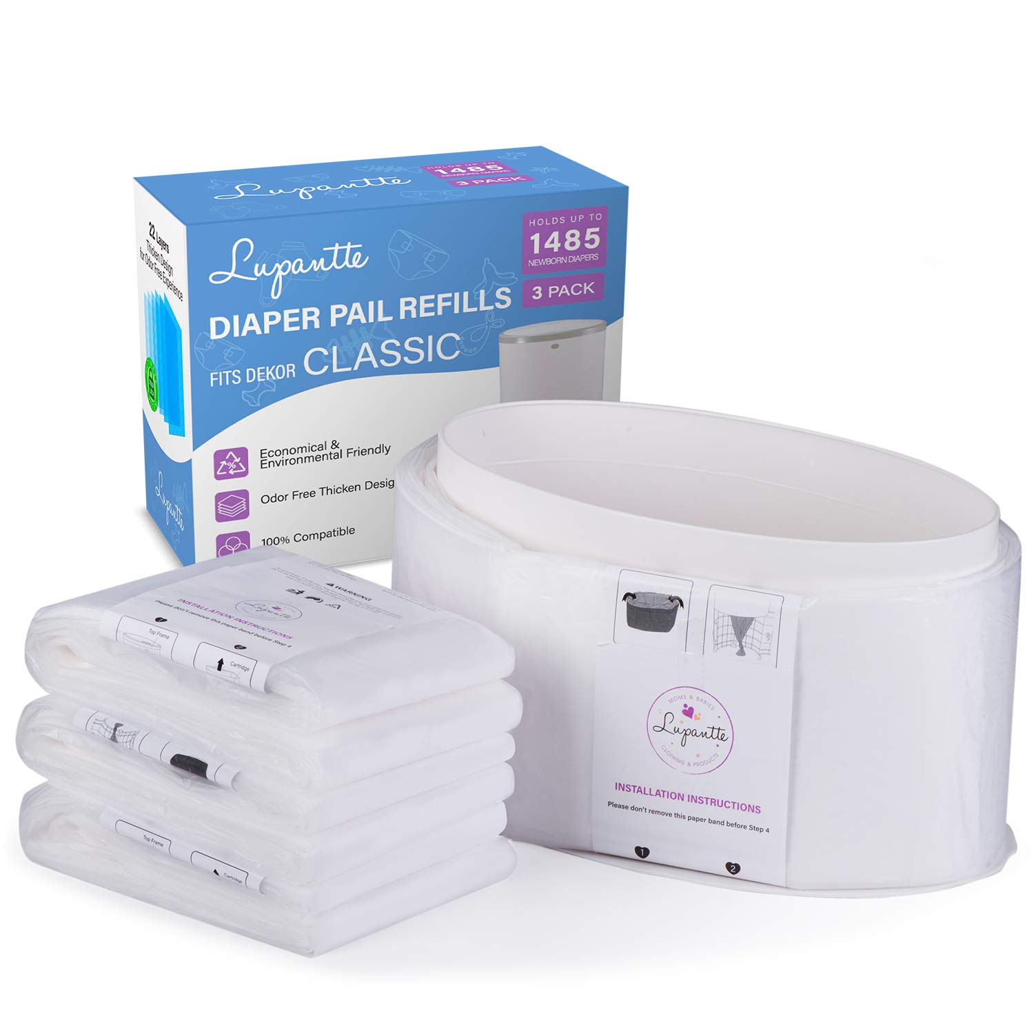 diaper dekor refills