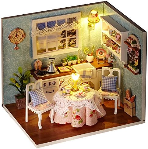 sport fitness Diy Handmade Doll House Furniture Miniatura Doll Houses Dollhouse Wooden Toys For Children Grownups Birthday Gift Handcraft toy