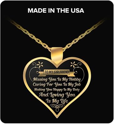 valentines necklaces for girlfriend