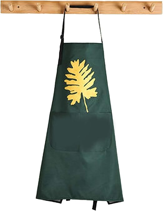 Apron Waterproof Work Apron Work Clothes Aprons for Waitress Adjustable