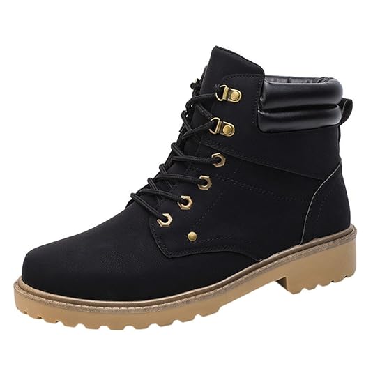 MAYOGO Stiefel Herren Schneeschuhe Winterstiefel Winterschuhe Warm Gefüttert,Outdoor Boots Wandern Stiefel Trekking Wandersch