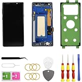 INCELL for Samsung Galaxy Note9 Screen Replacement with Frame | SM-N960U N960F,Includes Full Repair Tools&amp;Back Glass Adhesive,Blue Light Protection,Sensitive Touch with Zero Lag