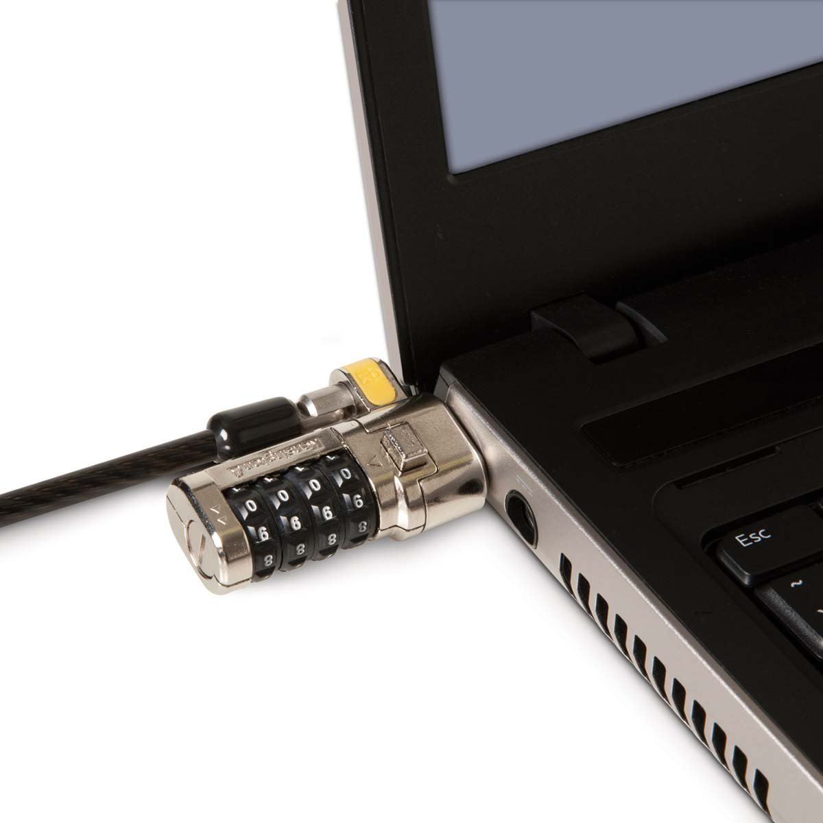 Photo 1 of Kensington Clicksafe Combination Cable Lock for Laptops and Other Devices (K64697US)