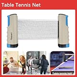FBSPORT Ping Pong Set 2 Bats 6 Balls Retractable Net Carry Bag Indoor Outdoor view 5