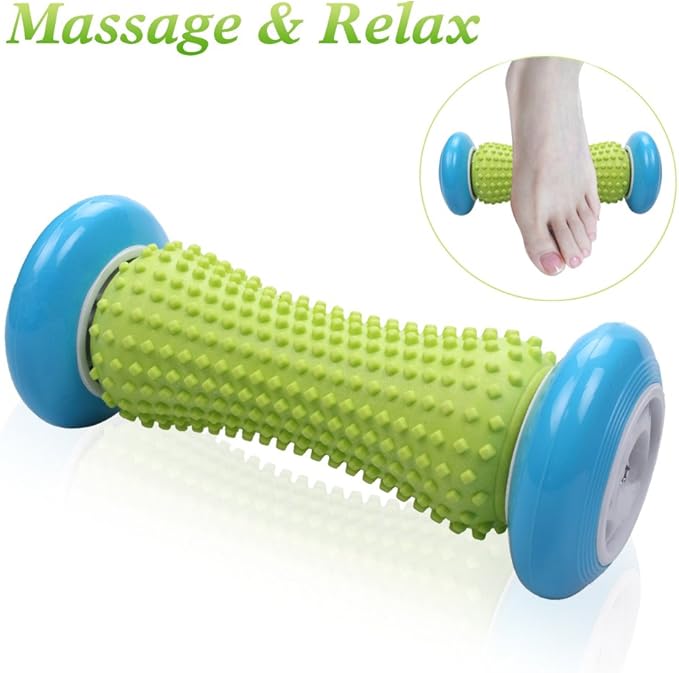 Foot Massage Roller for Plantar Fasciitis Muscle Pain Relief Massage Tool Therapy Set for Heel