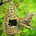 SunGrow Grass Finch Nest, Canary, Chikadee Houses for Outdoor Hanging, Air Plant & Orchid Pot, Bunny & Chicken Treat Dispenser, Fake Hornet Nest to Chase Honeybees
