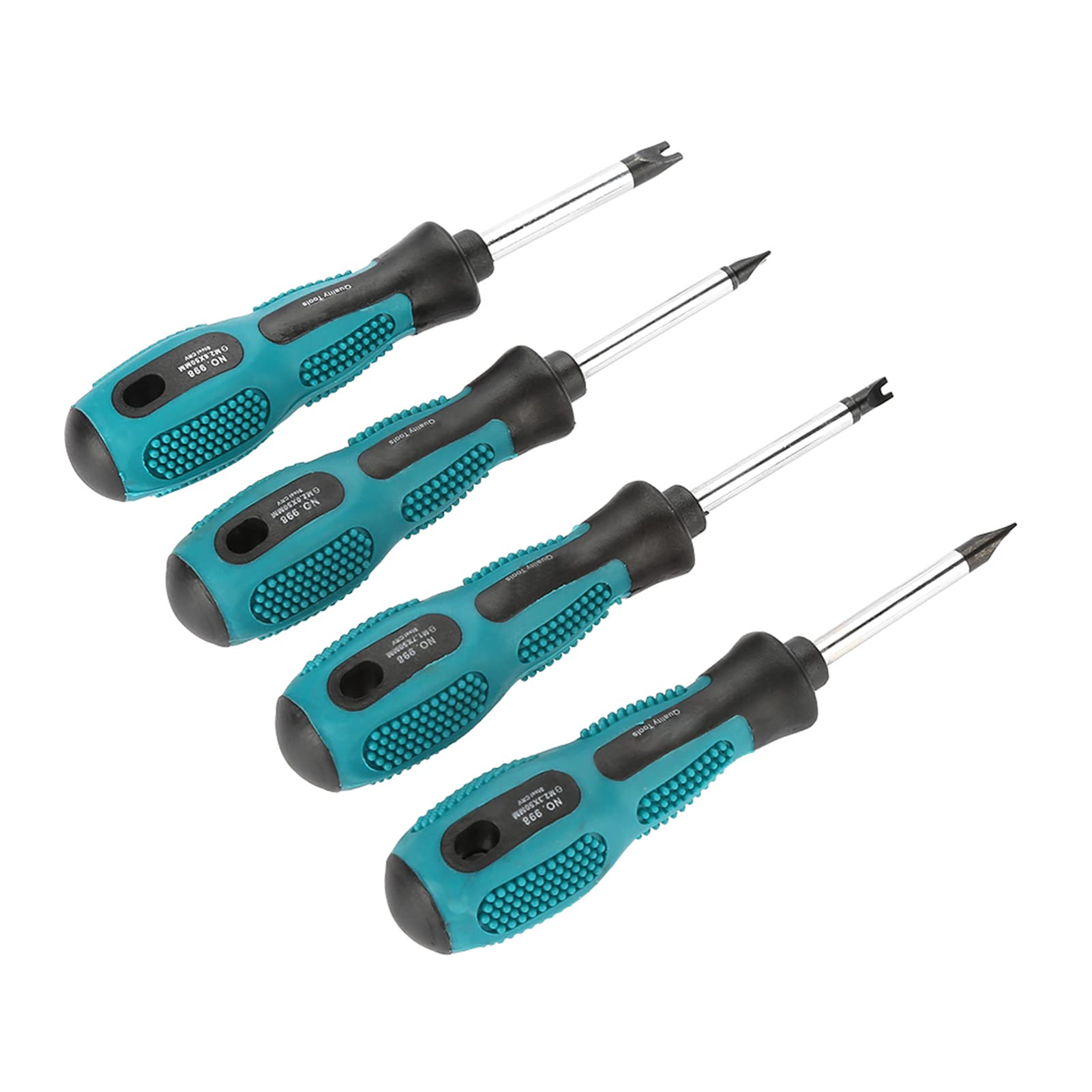 4pcs Magnetic Screwdriver, U Fork Type Multifunctional Screw Driver, M1.7, M2.0, M2.3, M2.6