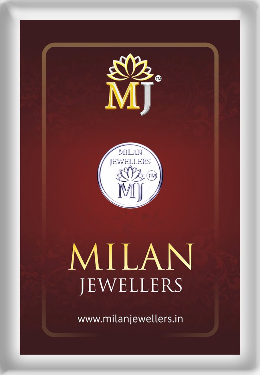 milan jewellers designer orignal rudraksh rakhi for brother (pack of 2)