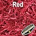 Mighty Gadget (R 1/2 LB Red Crinkle Cut Paper Shred Filler for Gift Wrapping & Basket Filling