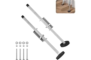 VEVOR Ladder Levler, 23.4 inch Steel 550lbs Load Ladder Leveling Tool, Pitch Hopper, Stair Ladder Stabilizer with Storage, Ea