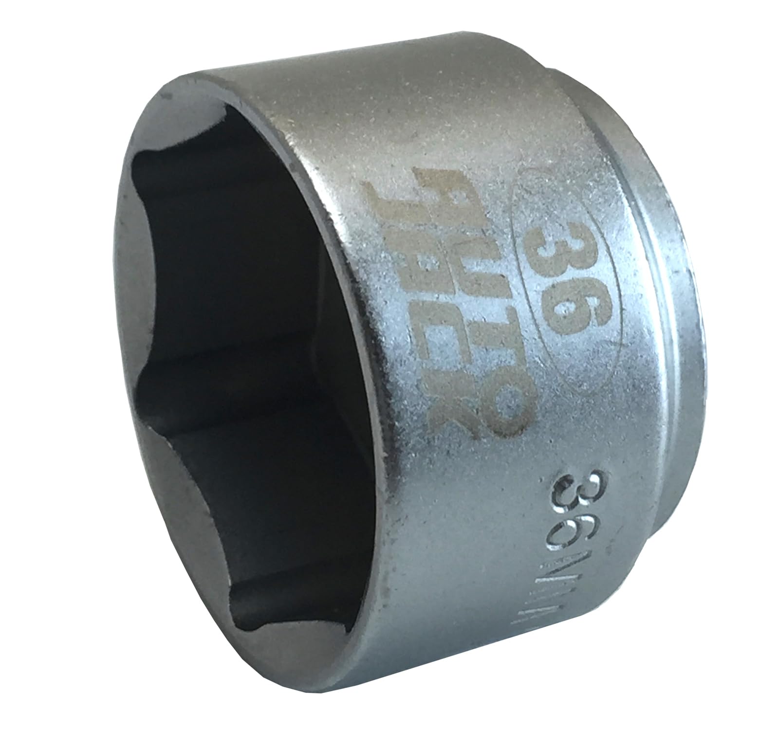 Autojack 36mm 3/8 Inch Square Drive Low Profile Oil Filter Socket Garage Removal Tool