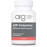 Optimox ARG ATP Cofactors, Mitochondrial Support, 90 Count | 100 mg Riboflavin and 500 mg Niacin with Magnesium Emphasis for Mitochondrial Support, 90 Servings