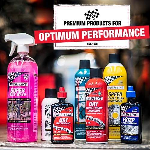 Finish Line Super Bike Wash Bicycle Cleaner, 1 Liter (33.8Ounce) Spray