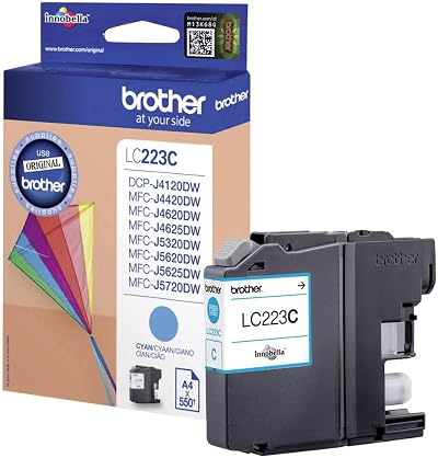 Brother LC223C Cyan Inkjet Cartridge High Yield Genuine