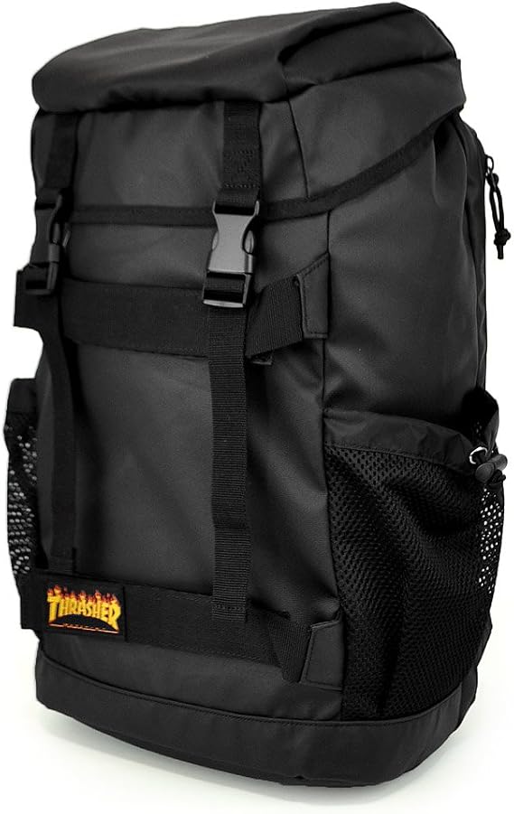 Amazon スラッシャー Thrasher Skate Back Pack スケートバックパック デイパック リュックサック 人気 ブランド ボード収納バッグ 鞄 かばん Onesize Flame Logo Thrasher スラッシャー タウンリュック ビジネスリュック