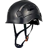 RDSGSO ANSI-Certified Industrial Safety Helmet RGS-6C with Adjustable Vents, 6-Point Suspension Hard Hats for Construction, Rescue, Outdoor Work
