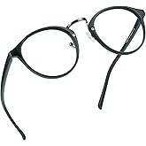 LifeArt Blue Light Blocking Glasses, Anti Eyestrain, Computer Reading Glasses, Gaming Glasses, TV Glasses for Women Men, Anti UV, Anti Glare (Black, +1.00 Magnification)