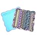 NEWLAKE Striped Jacquard Style Cotton Throw Pillow Covers (2 Pieces, 18X18 Inch)