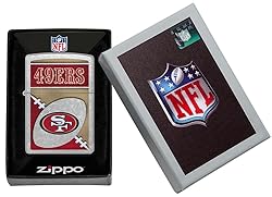 Zippo NFL San Francisco 49ers Street Chrome Pocket