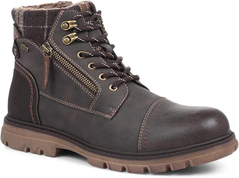 Pavers Relife Water Resistant Men's Ankle Boots 319 240 Dark Brown
