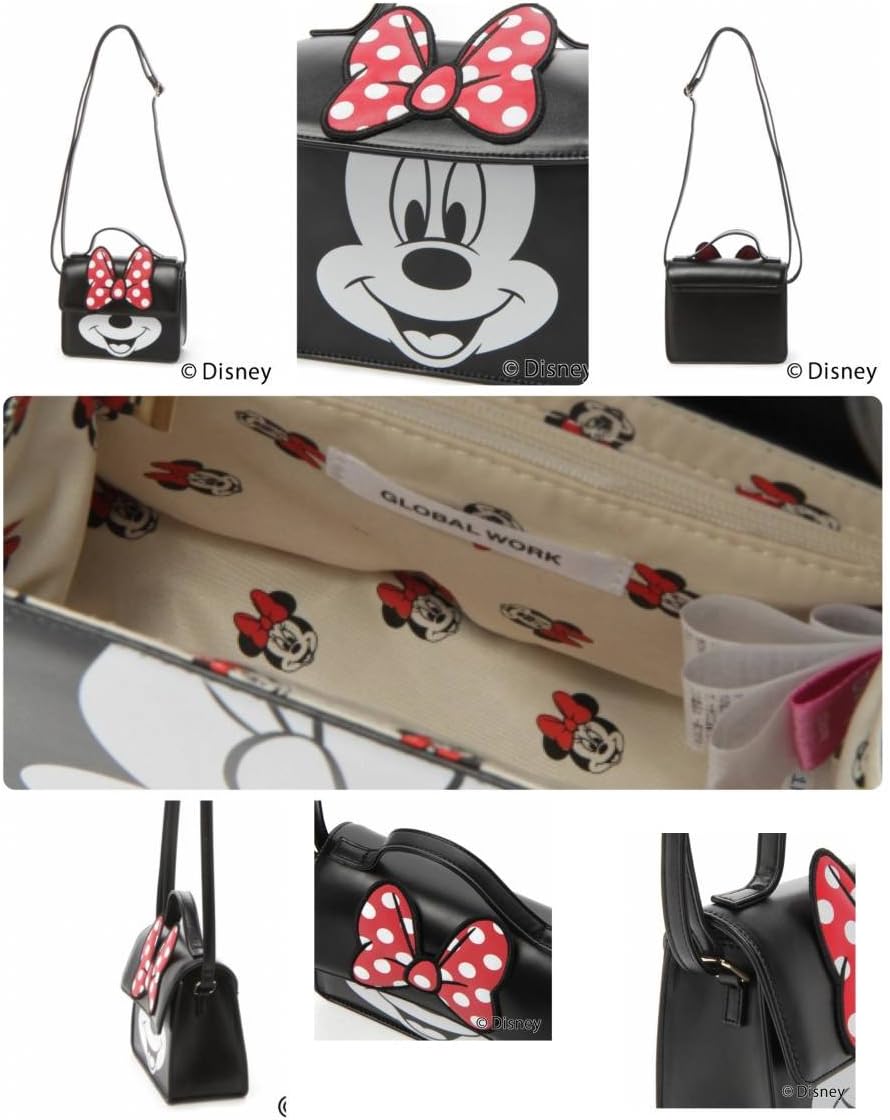 Global Work グローバルワーク ディズニー ミニーマウスハンド ショルダーバッグ 2way 仕様 完売 アニメ 萌えグッズ 通販 Amazon