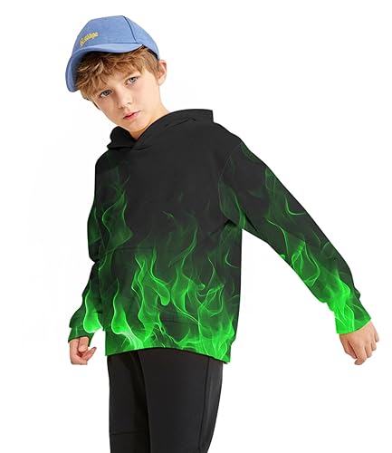 UNICOMIDEA Cool Boys Hoodies 9-10 Years Girls Sweatshirt Funny