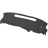 INFINAUTO Dashboard Cover Dash Cover Mat Carpet for Chevy S10 Blazer 1998-2005 Polyester Gray