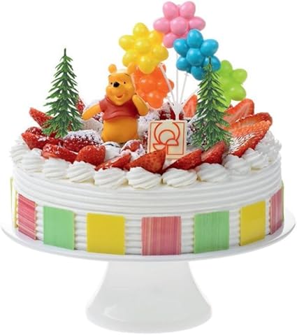 Partydeko Stefino Gateau Decoration Winnie L Ourson 4 Teiligtortenaufleger 1 Anniversaire Anniversaire D Enfant Decoration De Gateau Amazon Fr Cuisine Maison
