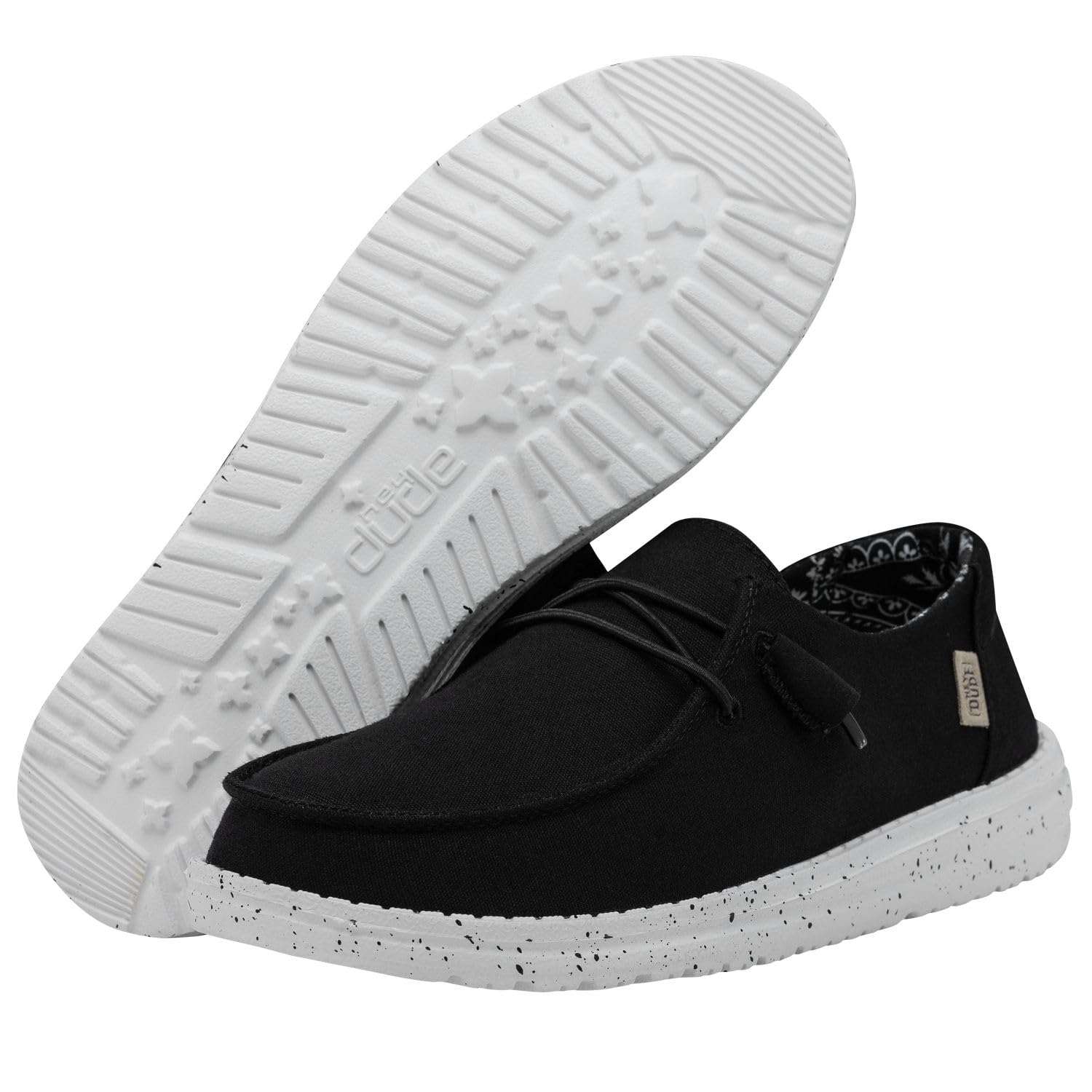 HEYDUDE Hey Dude Wendy Basic | Women's Shoes | Women Slip-on Loafers | Comfortable & Light-Weight