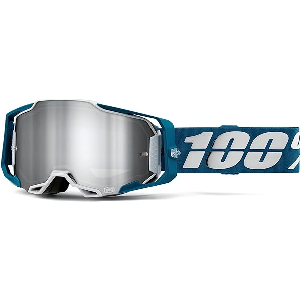 100% ARMEGA アルメガ　HiPER ブルーミラー　超美品 Amazon.com: 100% Armega Goggles - Blue - Blue Mirror Lens