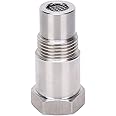 Stainless Steel O2 Sensor Spacer Adapter - M18 1.5 Bung for Catalytic Converter Fix - Vehicle Part